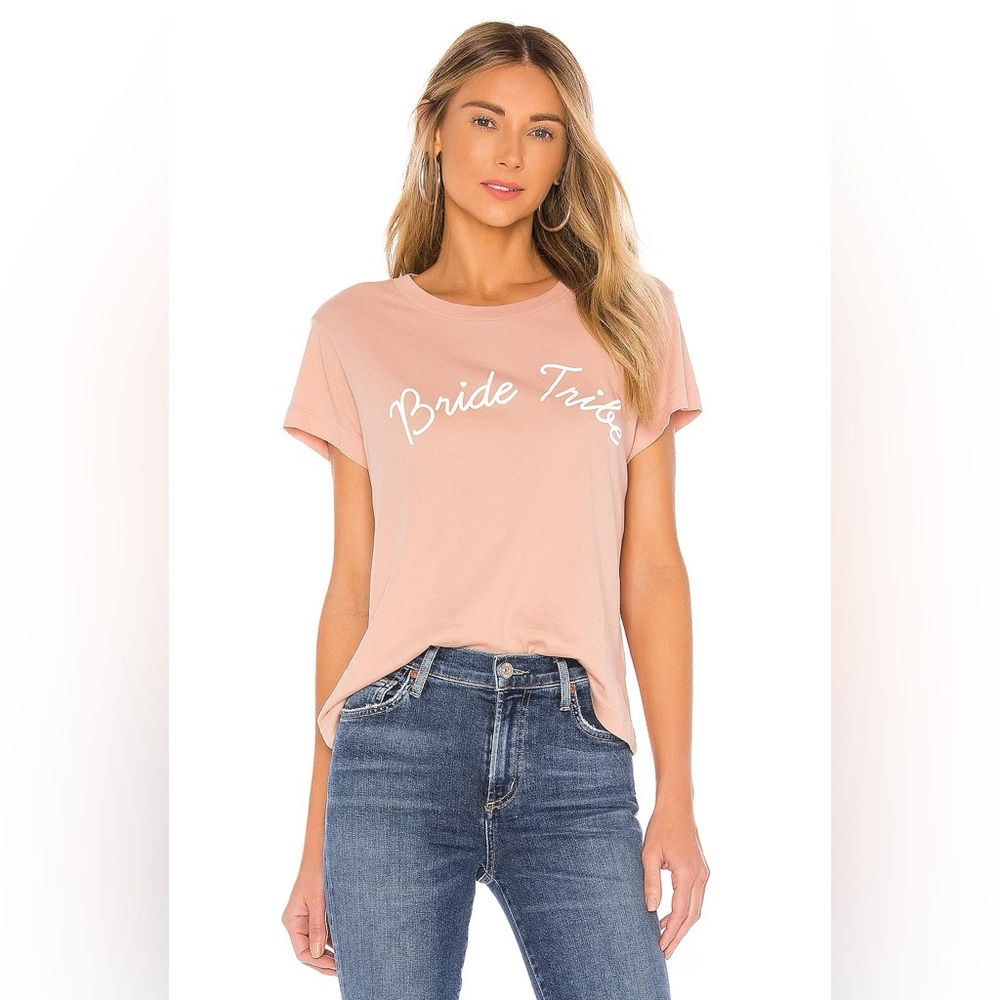 NWT WILDFOX Bride Tribe No. 9 Tee in Cobra, Size Small